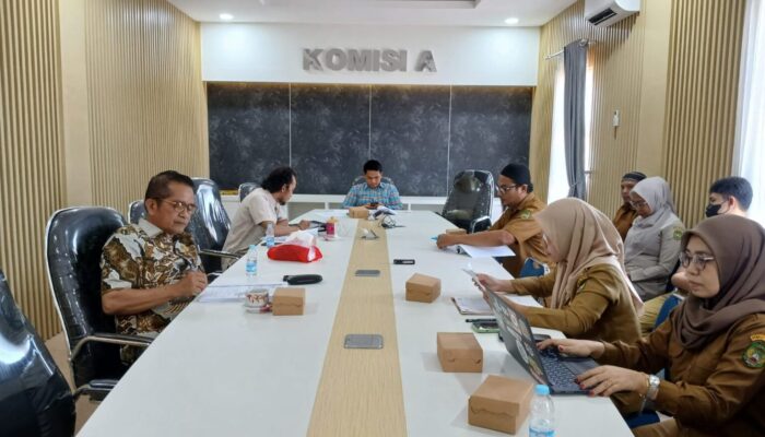 Komisi I DPRD Palopo Bersama Disdik Gelar Rapat Kerja Prognosis, Ini yang Dibahas