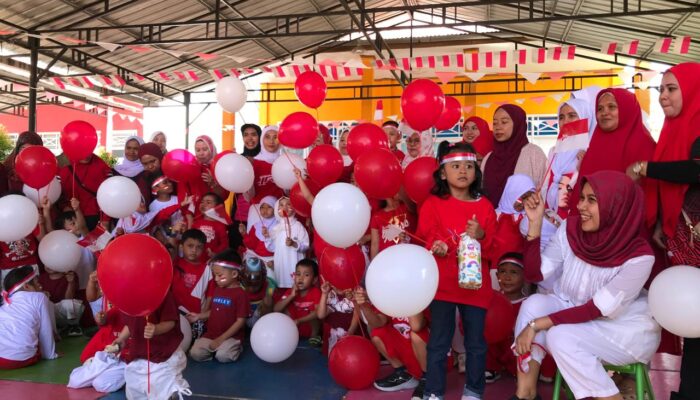 TK Kemala Bhayangkari 26 Cabang Luwu Utara Gelar Semarak 17-an Bagi Anak Didik