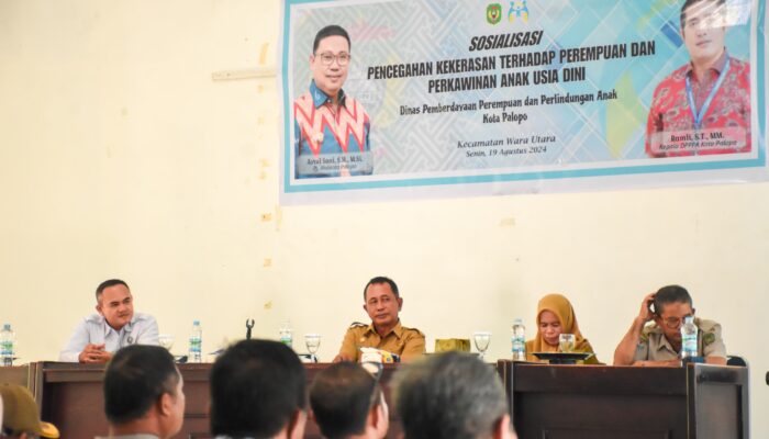 DPPPA Palopo Sosialisasi Pencegahan Kekerasan Terhadap Perempuan dan Perkawinan Anak Usia Dini