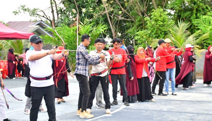 Pj.Wali Kota Palopo Hadiri Latihan Panahan Merah Putih Se-Kota Palopo yang Diselenggarakan PHC