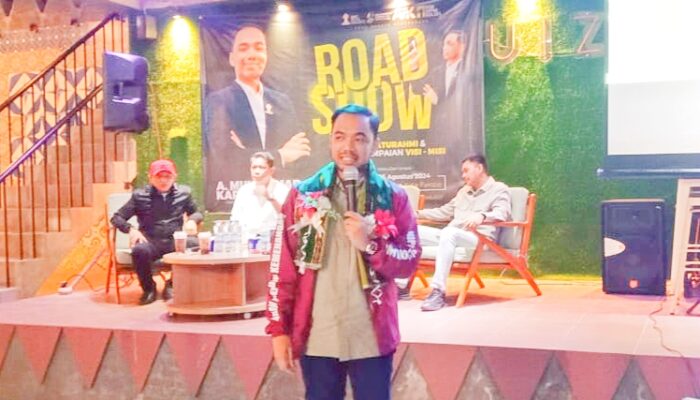 Calon Ketua Umum HIPMI Sulsel A.Muh. Karaka Kilat Lakukan kunjungan Dalam Rangka Road Show di Palopo