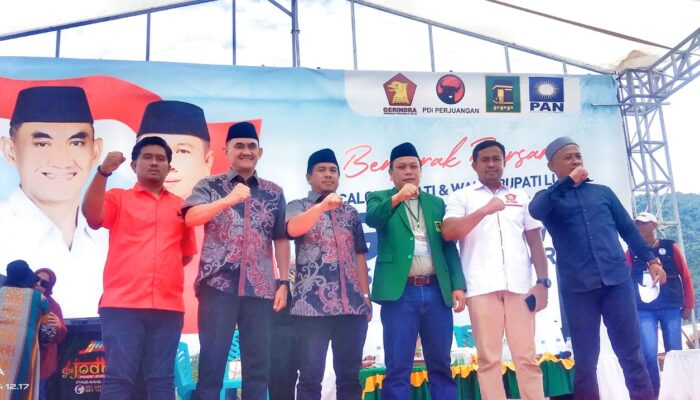 Partai Pengusung paslon Agus Salim dan Erwin Barabba Optimis Menangkan Agus-Win