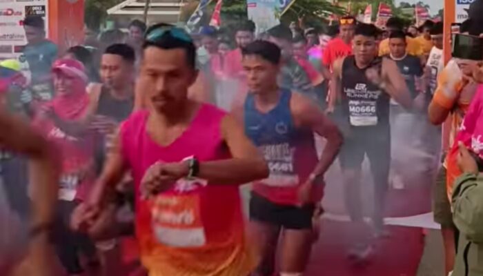 Diikuti Ribuan Peserta, Disporapar Bersama KONI Luwu Utara Sukses Gelar Masamba Run