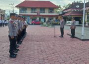 Pimpin Apel Perdana, Wakapolres Luwu Utara Tekankan Kedisiplinan dan Tanggung Jawab