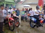 Dirangkaikan Deklarasi Pilkada Damai 2024, Pembukaan Latber Trail Adventure Berjalan Lancar Meski di Guyur Hujan