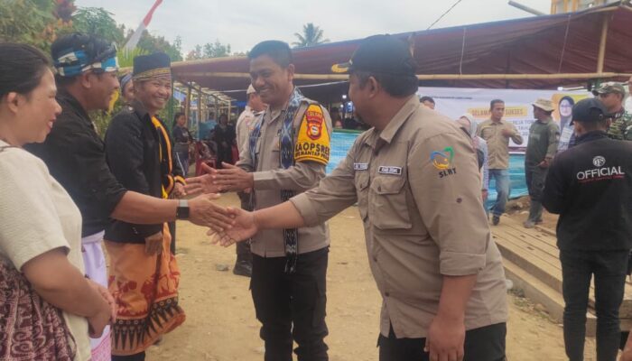 Kapolres Luwu Utara Hadiri Peresmian Gedung Gereja Toraja Jemaat Sion Eno di Seko Padang