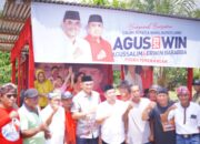 Dianggap Harapan Baru, Warga Walmas Antusias Sambut Kehadiran Paslon Agussalim- Erwin Barabba