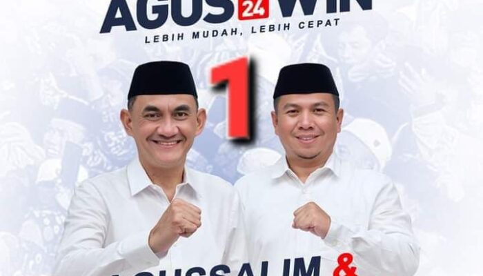 Jika Terpili Jadi Bupati, Paslon Nomor Urut 1 AgusWin Akan Kedepankan Skala Prioritas Masyarakat