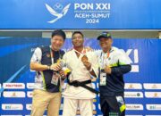 Tiga Atlet Polri Raih Medali Emas, Perak dan Perunggu Lewat Cabor Judo dan Muaythai di PON XXI Aceh Sumut