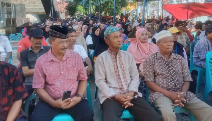 Ribuan Warga Desa Salu Pareman Padati Kampanye Dialogis Paslon Bupati Luwu AgusWin