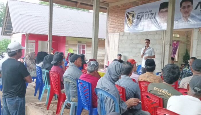 Meski Hujan, Warga Marobo Tetap Antusias Hadiri Kampanye Fauzi-Ajie