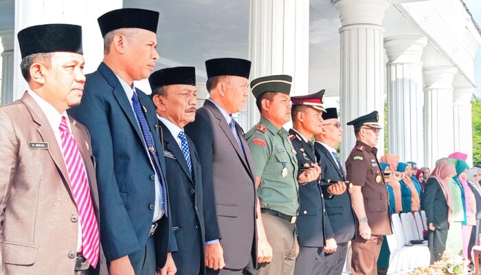 Dandim 1403/Palopo Hadiri Upacara Peringatan Hari Sumpah Pemuda Ke-96 di Lapangan Pancasila