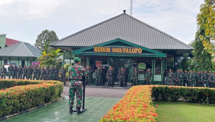 Dandim 1403/Palopo Imbau Prajurit Jaga Netralitas dan Tidak Terlibat Dalam Politik Praktis Pada Pilkada