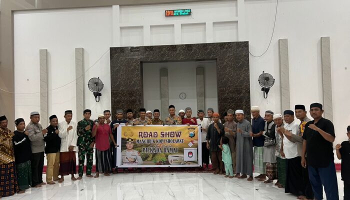 Polres Palopo Laksanakan Road Show dan Collyng Sistem Menjelang Pilkada Damai 2024