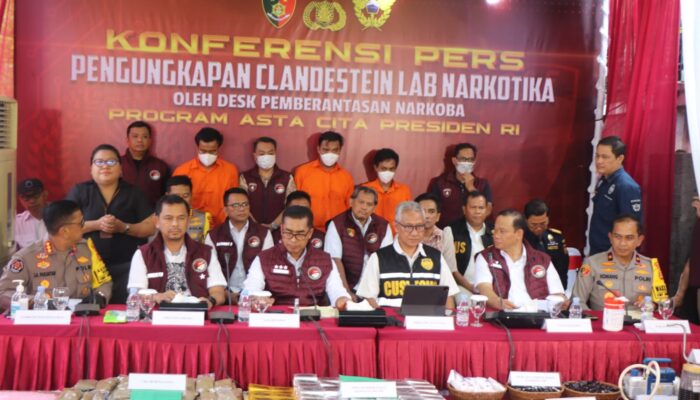Polri Bongkar Jaringan Clandestine Lab Narkoba Senilai Rp 1,5 Triliun di Bali