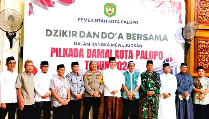 Wujudkan Pelaksanaan Pilkada Damai, Pemerintah Kota Palopo Gelar Dzikir dan Doa Bersama