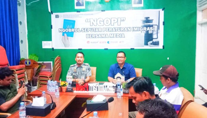 Kantor Imigrasi Kelas II Non TPI Palopo Gelar NGOPI Bersama Awak Media, Ini Tujuannya