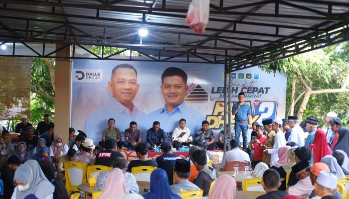 Pata-Devhy Silaturahmi Bersama Tim Pemenangan dan Relawan di Kediamannya