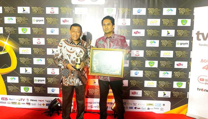 Perumda Tirta Mangkaluku Kota Palopo Raih Penghargaan Pada Anugerah Penyiaran Sulawesi Selatan XIX