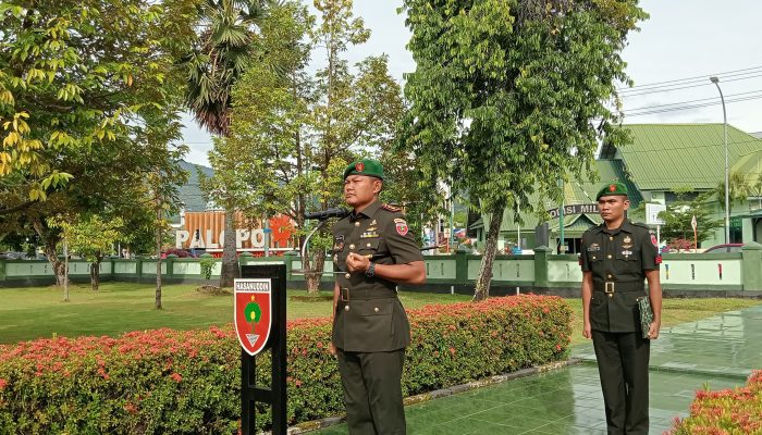 Kodim 1403/Palopo Laksanakan Upacara Hari Juang TNI-AD Ke-79