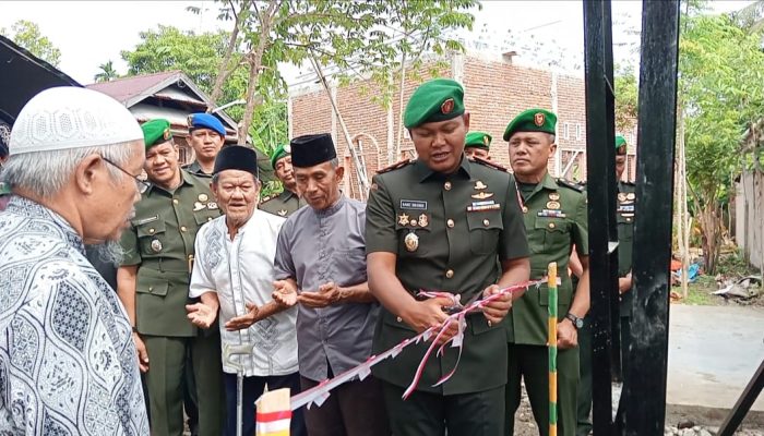 Hari Juang TNI AD Ke-79 Tahun, Dandim 1403/Palopo Resmikan Sumur Bor di Kelurahan Buntu Datu