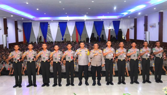 Kapolda Sulsel Berikan Pembekalan kepada 854 Siswa Diktuk Bintara Polri T.A 2024