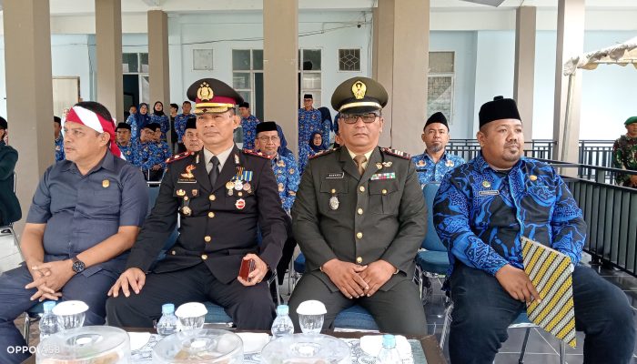 Wakapolres Luwu Utara Hadiri Upacara Peringatan Hari Bela Negara Ke-76 di Lapangan Upacara Kantor Bupati