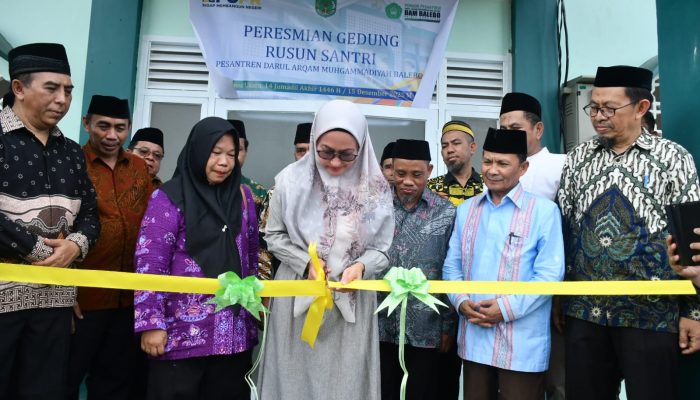 Bupati Luwu Utara Resmikan Rusun Santri Pesantren Darul Arqam Muhammadiyah Balebo