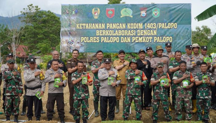 Dukung Program Asta Cita, Kodim 1403/Palopo Manfaatkan Lahan 1 Hektar di Area Koramil 1403/06