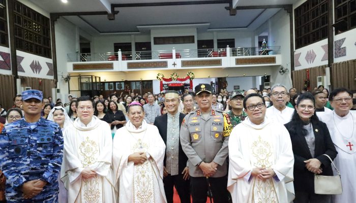 Kapolda Sulsel Pantau Situasi Kamtibmas Perayaan Natal di Makassar