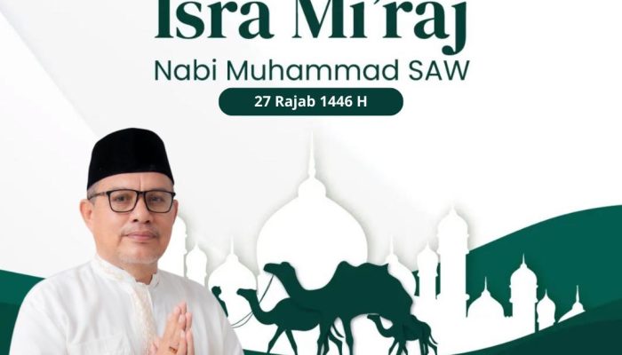 Ketua DPRD Luwu Utara Ucapkan Selamat Memperingati Isra Mikraj Nabi Muhammad SAW