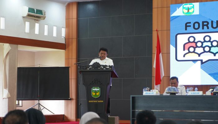 Forum Konsultasi Publik RKPD, Muh. Saleh : Kebijakan Bermuara Pada Peningkatan Taraf Hidup Masyarakat