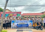 Polres Palopo Gelar Patroli Operasi Keselamatan Pallawa, Bagikan Bansos ke Warga