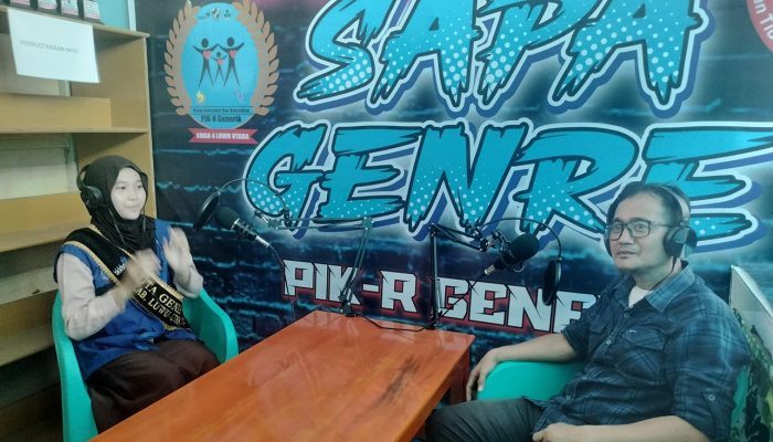 Studio Podcast PIK-R Generik SMAN 4 Luwu Utara Resmi Diluncurkan