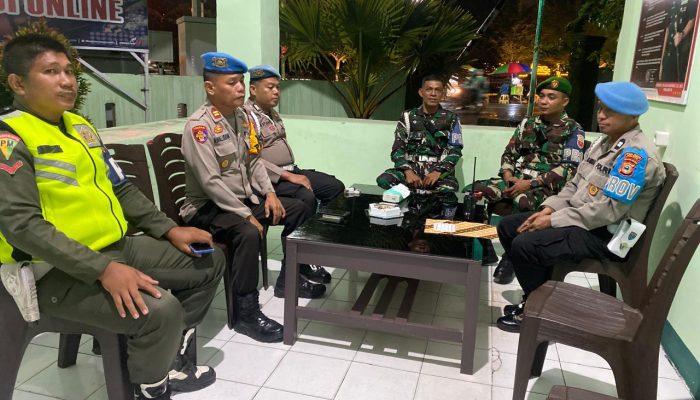 Jaga Keamanan dan Ketertiban, Polres Palopo Bekerjasama Subdenpom XIV/1-3 Laksanakan Patroli Gabungan