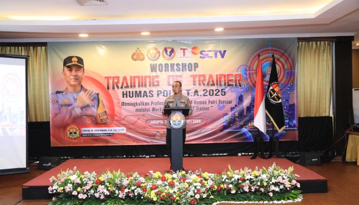 Buka Workshop, Kadiv Humas Polri : Jajaran Harus Perkuat Profesionalitas