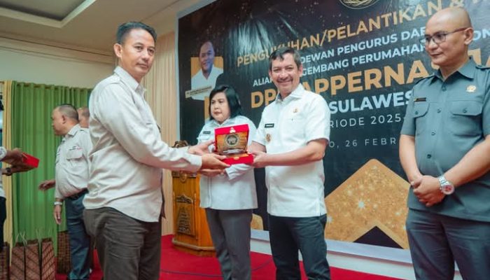 Pj. Wali Kota Palopo Hadiri Pelantikan dan Rakerda DPD APPERNAS Jaya Provinsi Sulsel Periode 2025-2029