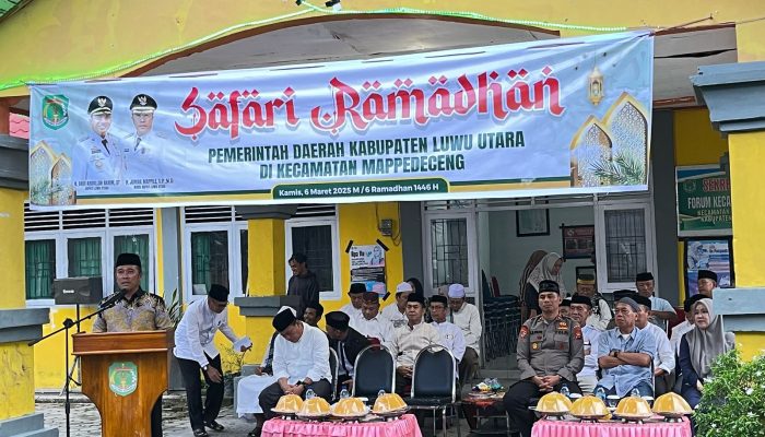 Safari Ramadan di Kecamatan Mappedeceng, Wabup Luwu Utara Buka Puasa Bersama Warga