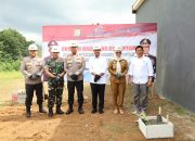 Kapolda Sulsel Ikuti Ground Breaking Serentak Pembangunan Perumahan Subsidi Polri