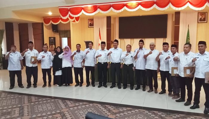 Bupati Luwu Utara Andi Abdullah Rahim Tetapkan 12 PLT Jabatan Eselon II dan III, Ini Daftarnya