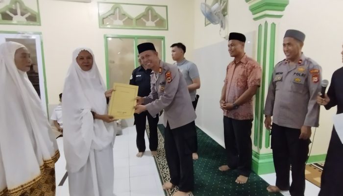 Kapolres Palopo Pimpin Safari Ramadan 1446 H di Masjid As-Sa’diah