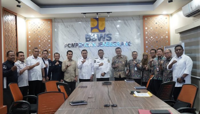 Peduli Petani, Bupati Luwu Temui Kepala BBWS Pomjen Bahas Kondisi Bendungan Radda