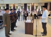 Bupati Luwu Utara Andi Abdullah Rahim Lantik Pj Sekda, Direktur dan Dewas Perumda Simpurusiang