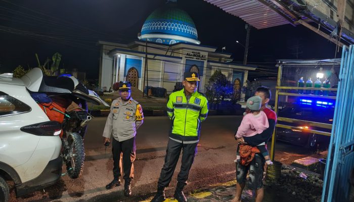 Jaga Kamtibmas, Kapolres Palopo Bersama Pawas Lakukan Patroli Malam