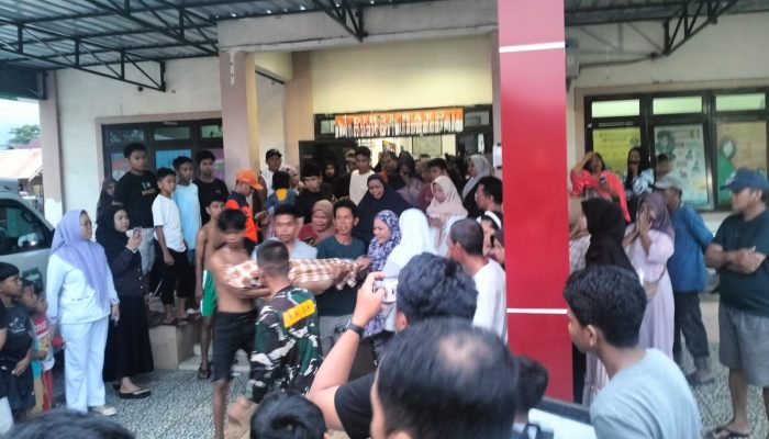 Tanggap Cepat, Polsek Bua Bersama, TNI, BPBD dan Warga Temukan Bocah Hanyut di Sungai Barowa Bua