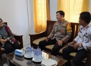 Perkuat Sinergi dan Koordinasi Jelang PSU, Kapolres Palopo Silaturahmi Dengan Bawaslu