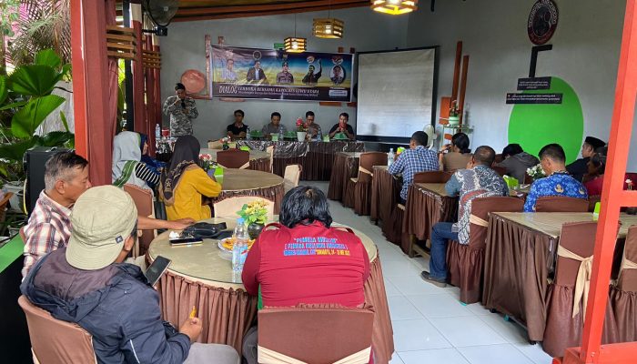 Kapolres Luwu Utara Bersama DPW RGPI dan KSN Gelar Dialog Terbuka di Warkop Daeng Aziz