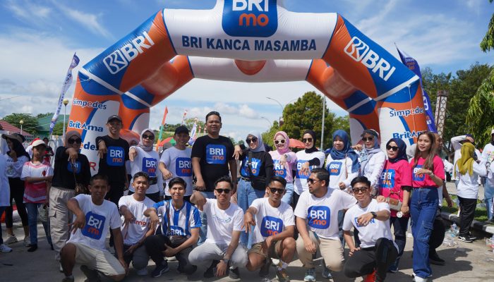 Bank BRI Branch Office Masamba Ikut berkontribusi di Puncak HUT XXVI Luwu Utara Tahun 2025