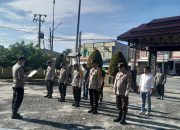 Pimpin Apel Pagi, Kapolsek Masamba : Jauhi Pelanggaran Sekecil Apapun yang Dapat Merugikan Institusi