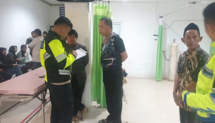 Sat Lantas Polres Luwu Utara Selidiki Kecelakaan Mobil Isuzu di Jalur Poros Rongkong–Sabbang